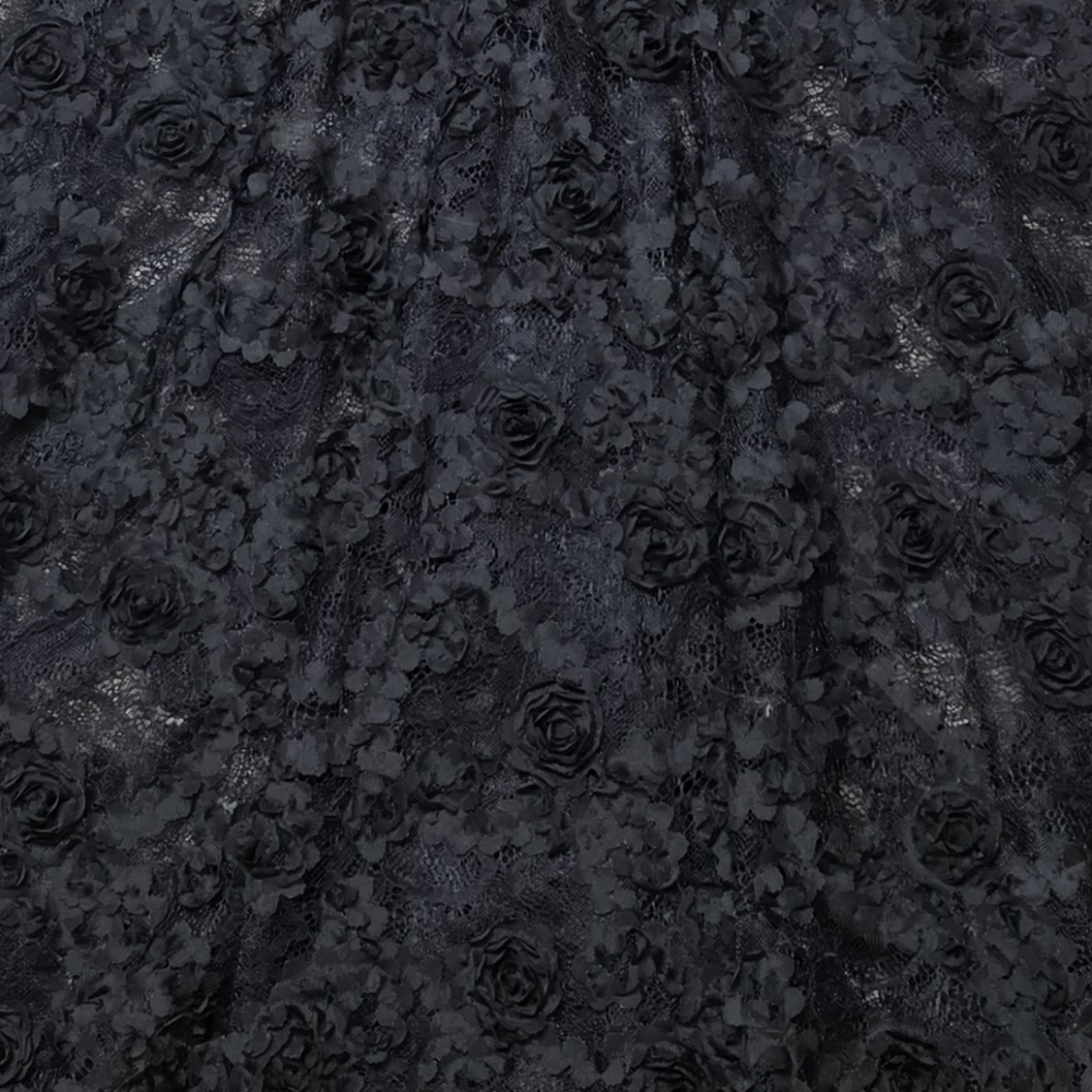 AVERY G FLORAL APPLIQUE GOWN 4 NEW! - Picture 14 of 15